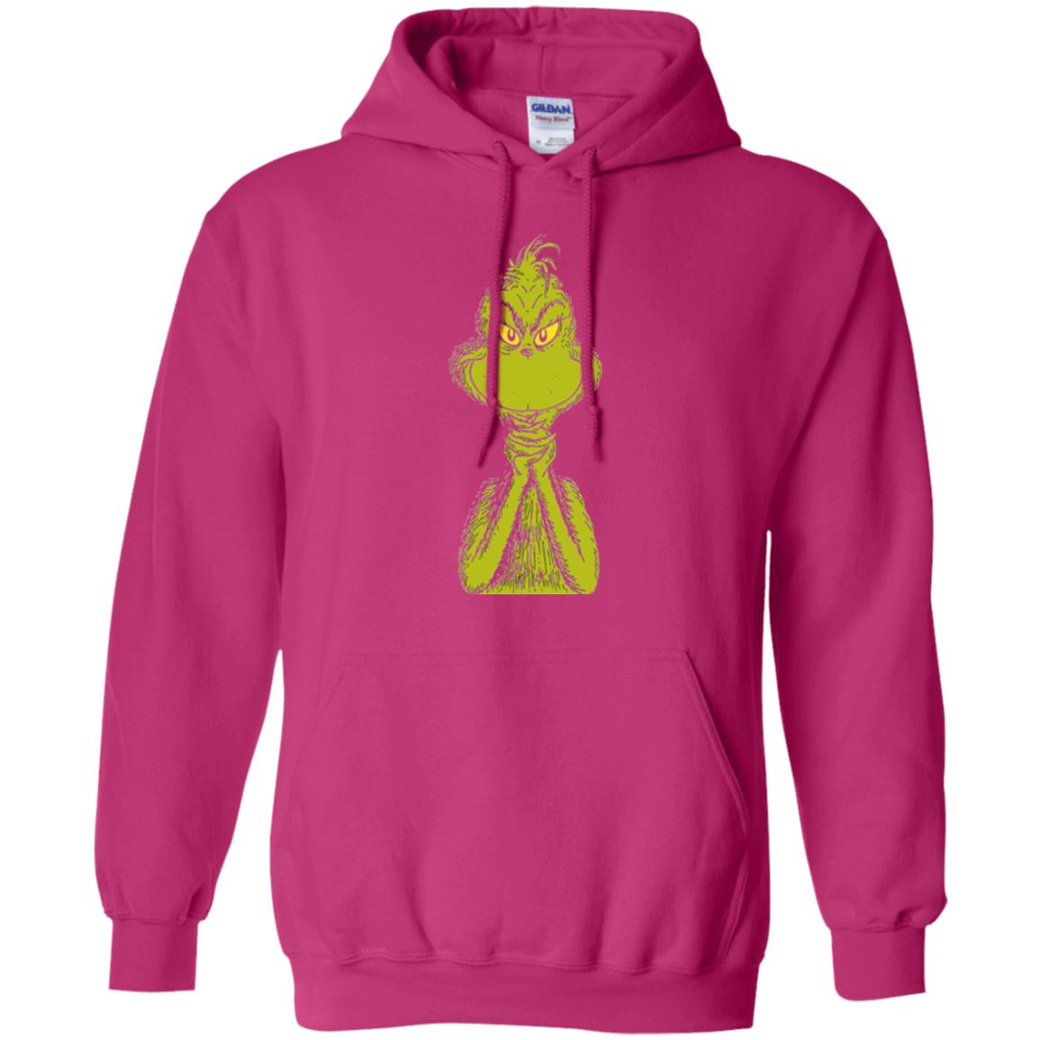 Dr. Seuss Classic Sly Grinch T-shirt Heliconia
