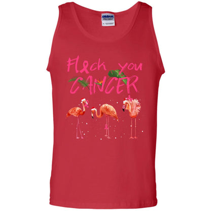 Flock You Cancer Breast Cancer Awareness Gift Shirt Red