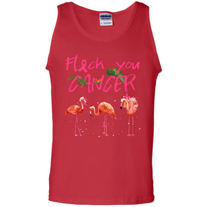 Flock You Cancer Breast Cancer Awareness Gift ShirtG220 Gildan 100% Cotton Tank Top