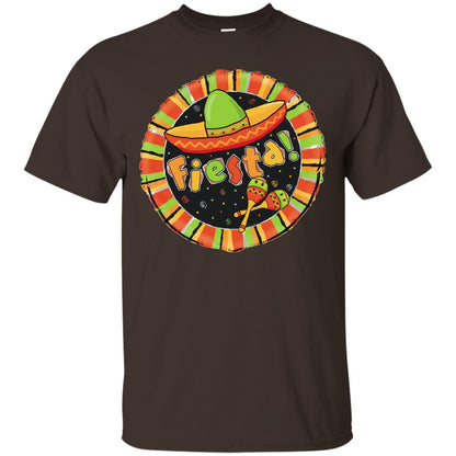 Fiesta Cinco De Mayo Mexican Festival Shirt Dark Chocolate