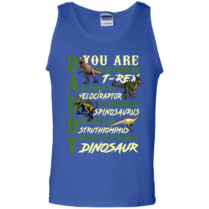 Daddy You Are My Favorite Dinosaur Shirt For Father_s Day Royal