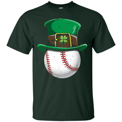 Leprechaun St. Patrick_s Day Baseball Ball T-shirt Forest