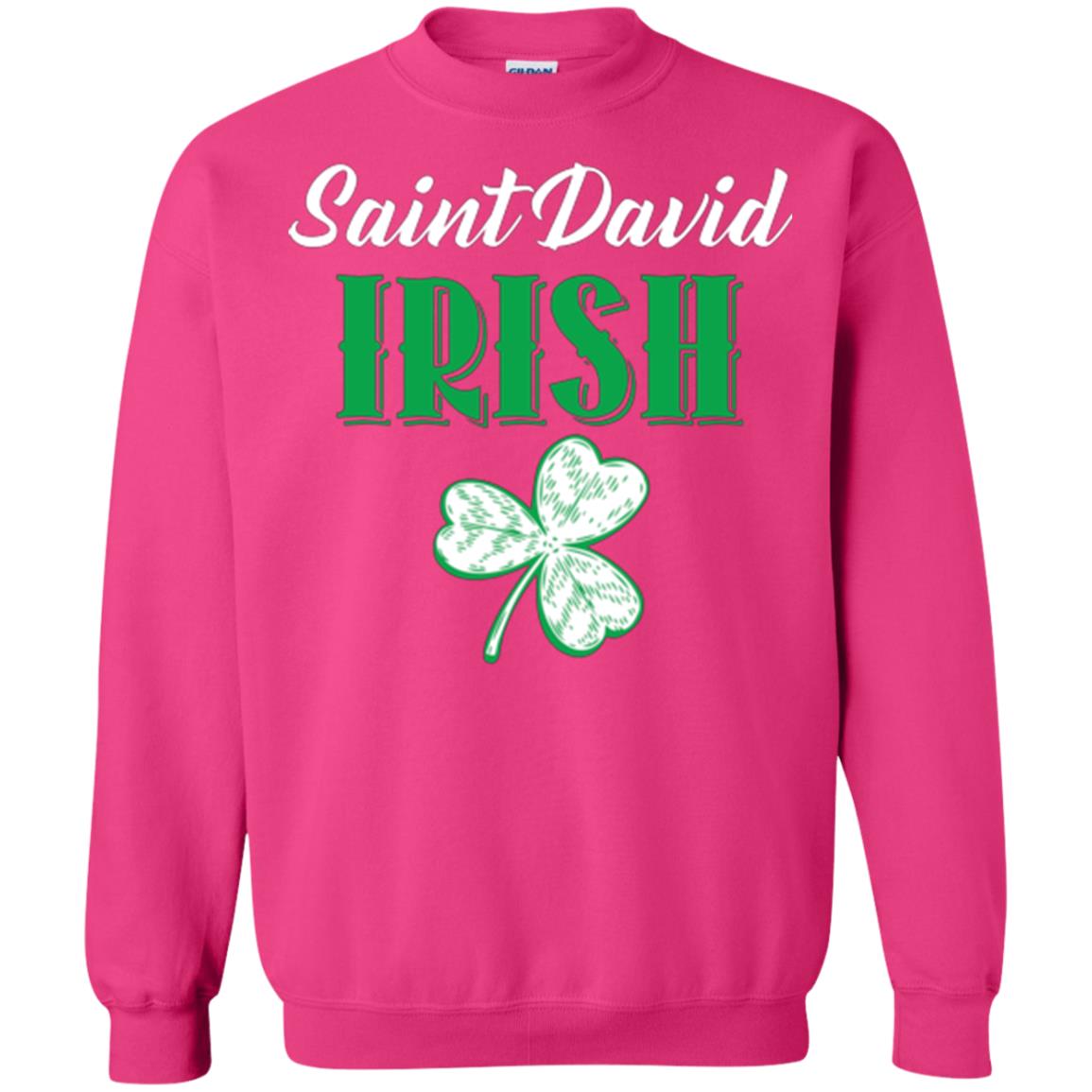 Saint Patrick's Day T-shirt Saint David Irish Heliconia