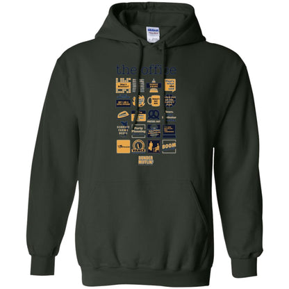 The Office Quote Mash-up Funny Official T-shirt Forest Green