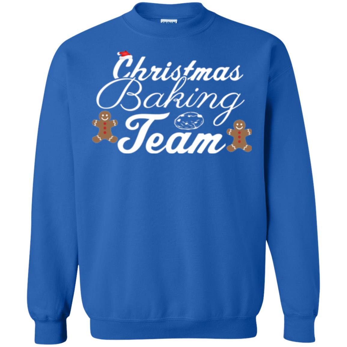 Baker T-shirt Christmas Baking Team Royal