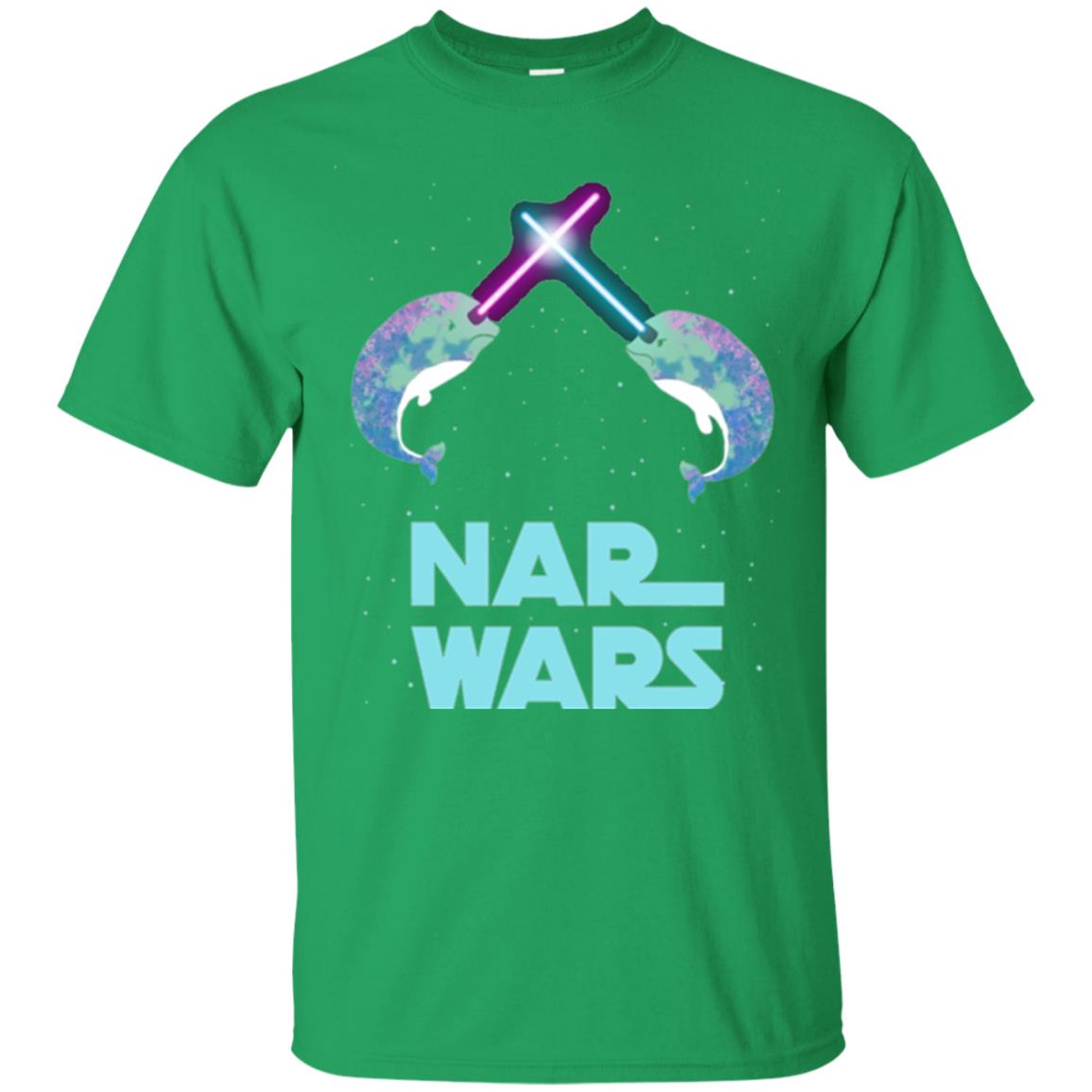Narwhals T-shirt Nar Wars Irish Green