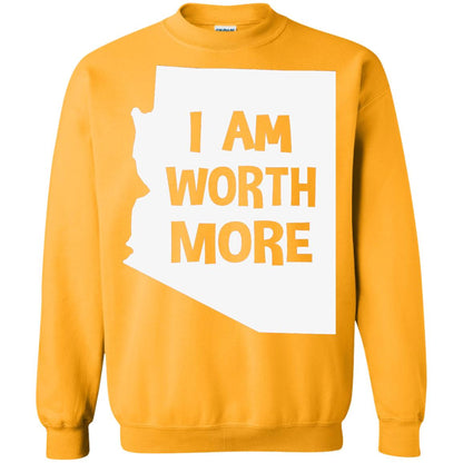 Arizona Teacher Shirt I Am Worth More Gold