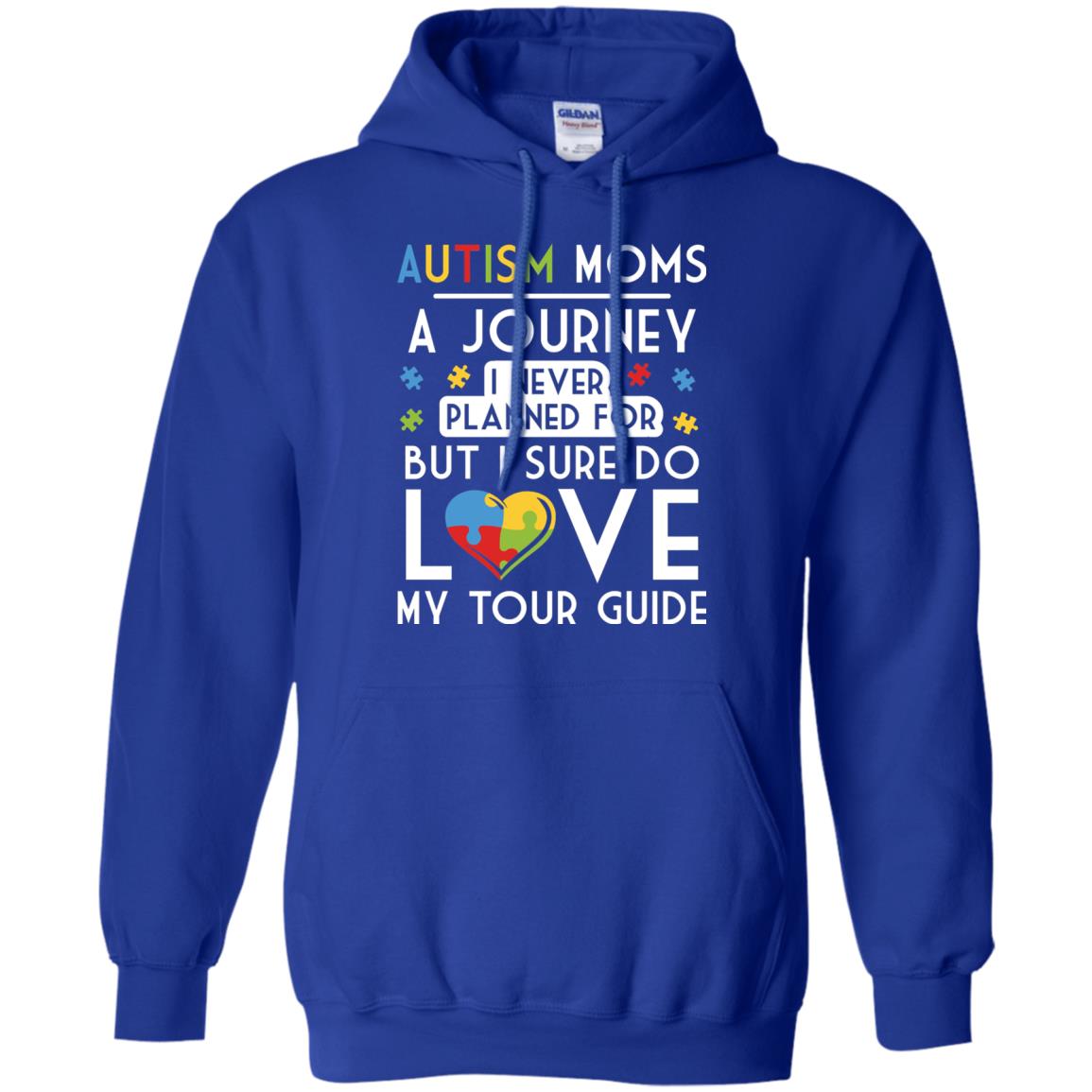 Autism Mom Shirt Autism Mom A Journey Of Love Royal