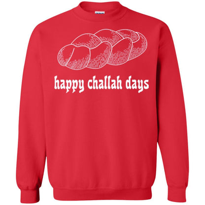 Baker T-shirt Happy Challah Days T-shirt Red