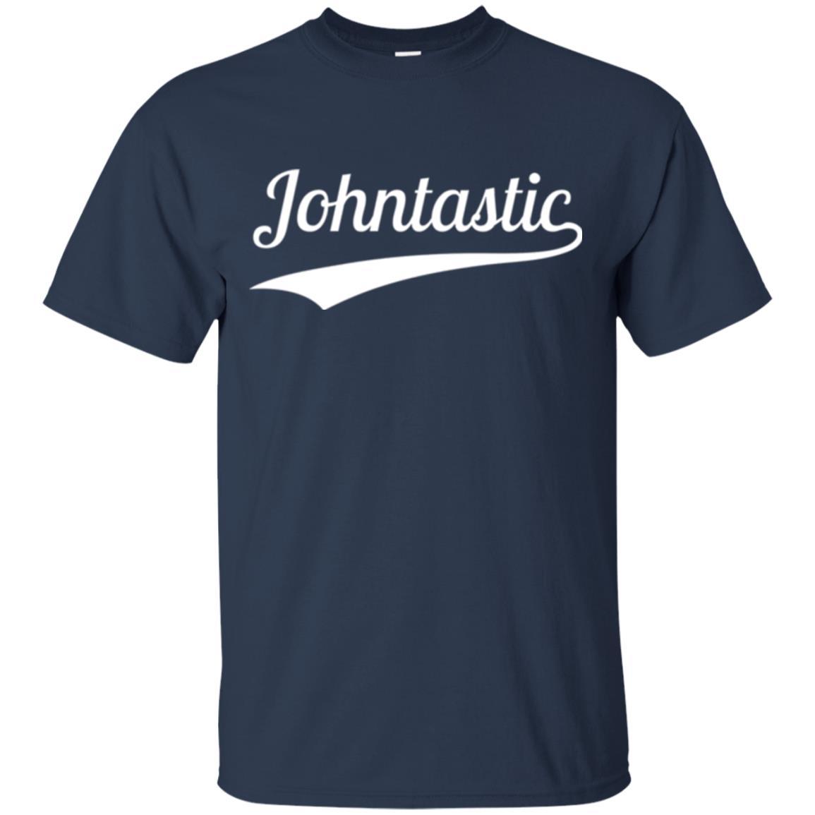 Funny John T-shirt Johntastic Navy