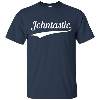 Funny John T-shirt Johntastic Navy