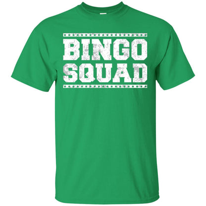 Bingo Squad Distressed Style Lucky Player T-shirt Irish Green