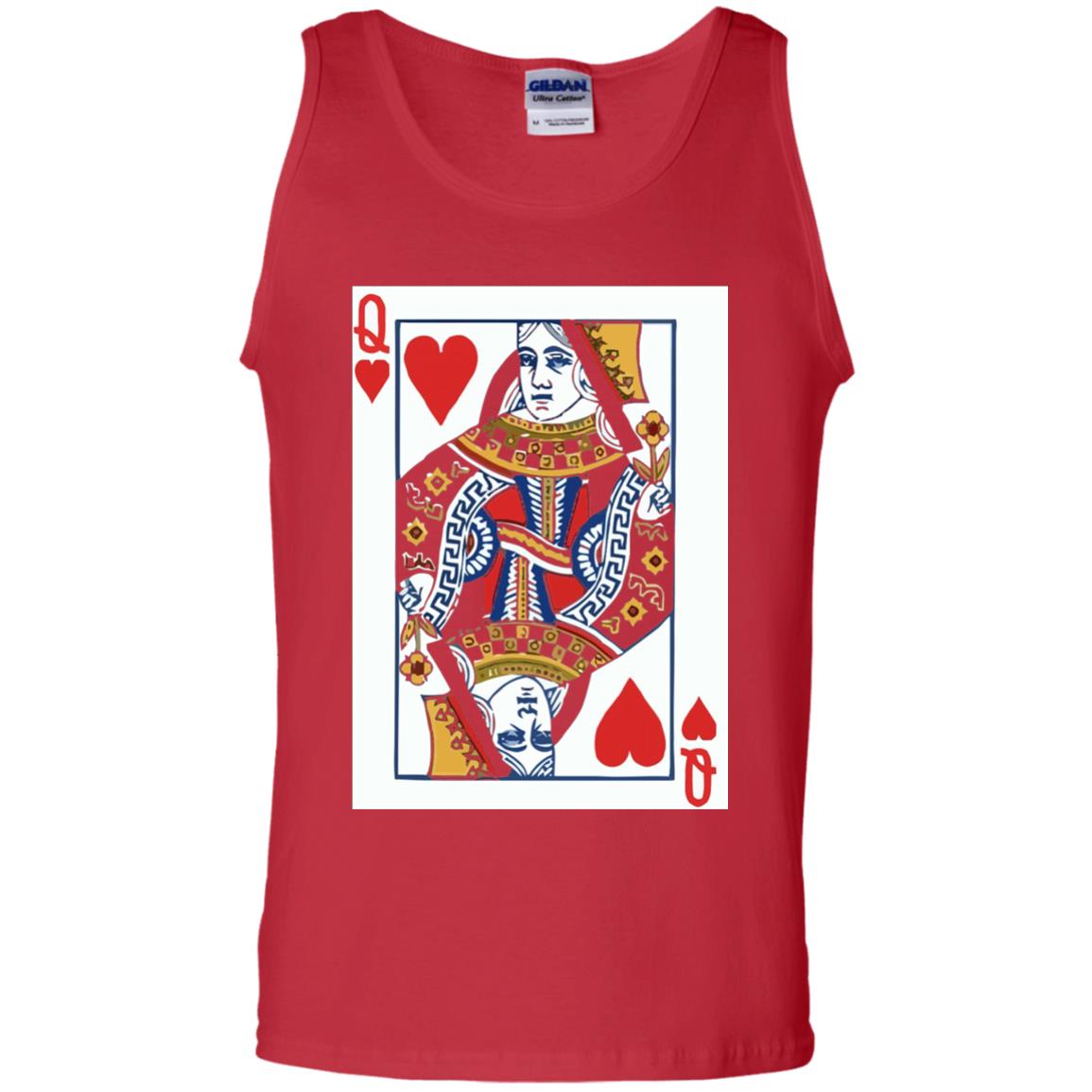 Valentines Day T-shirt Queen Of Hearts Cards Couple Red