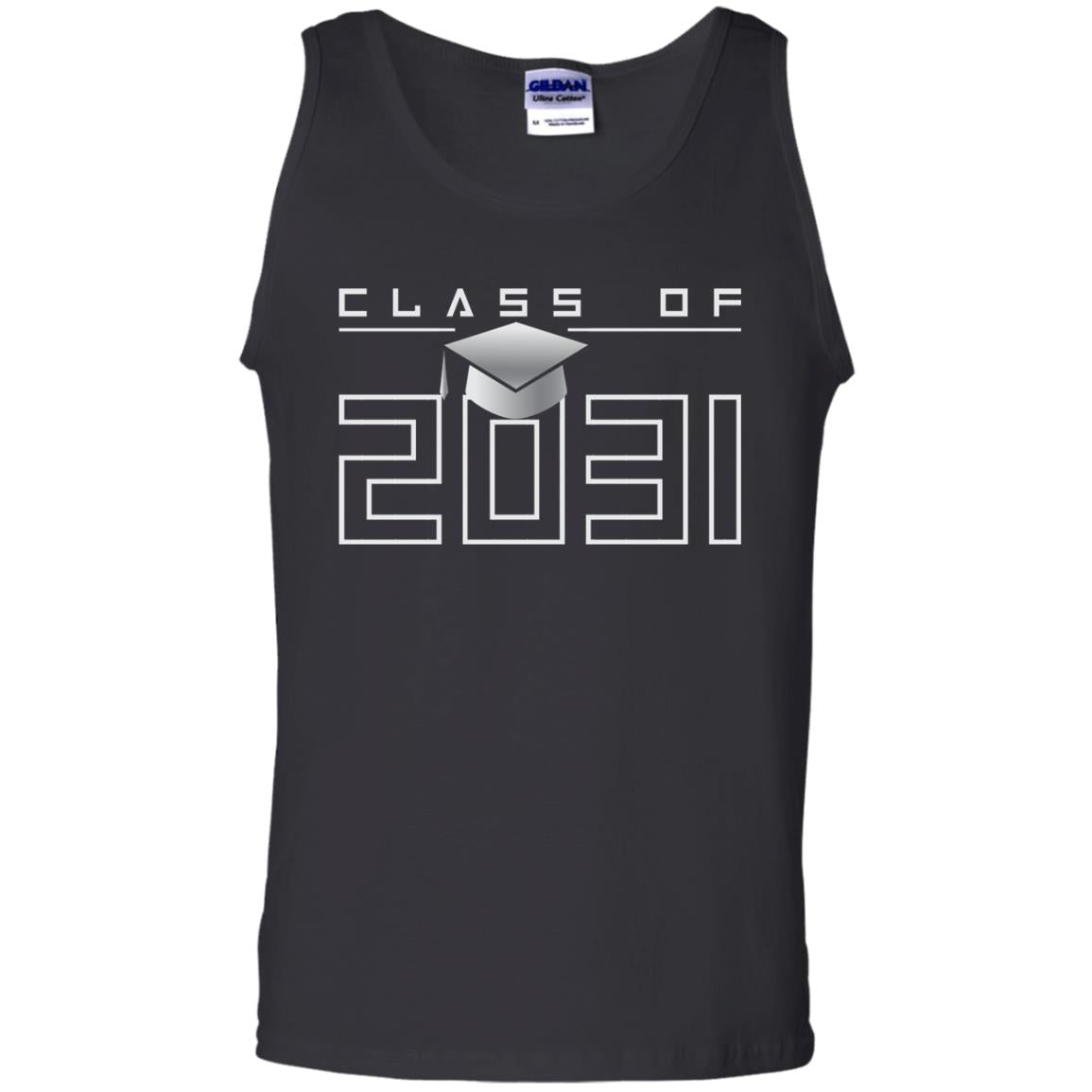Class Of 2031 Kindergarten First Day Of School Graduate In 2031 Shirt Black
