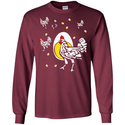Chicken Shirt Roseanne T-shirt Maroon