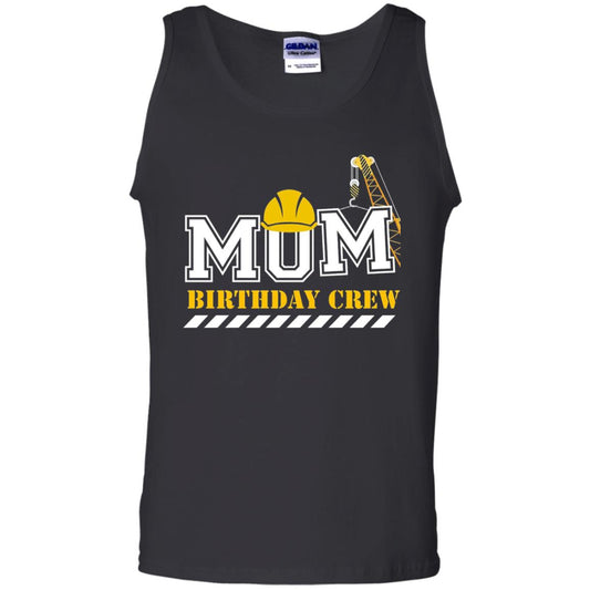 Mom Birthday Crew Mommy T-shirt Black