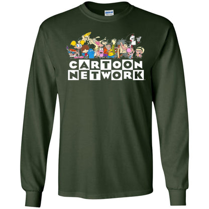 Cartoon T-shirt Classic Character Feature T-shirt Forest Green