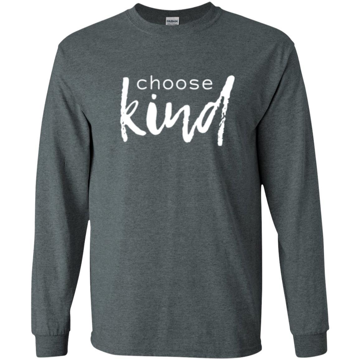 Anti Bullying T-shirt Choose Kind T-shirt Dark Heather