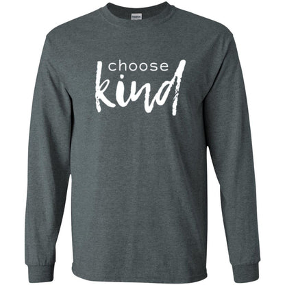 Anti Bullying T-shirt Choose Kind T-shirt Dark Heather