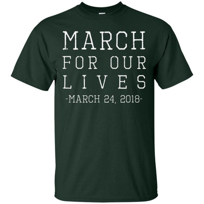 March For Our Lives March 24 2018 Anti Gun T-shirt Forest