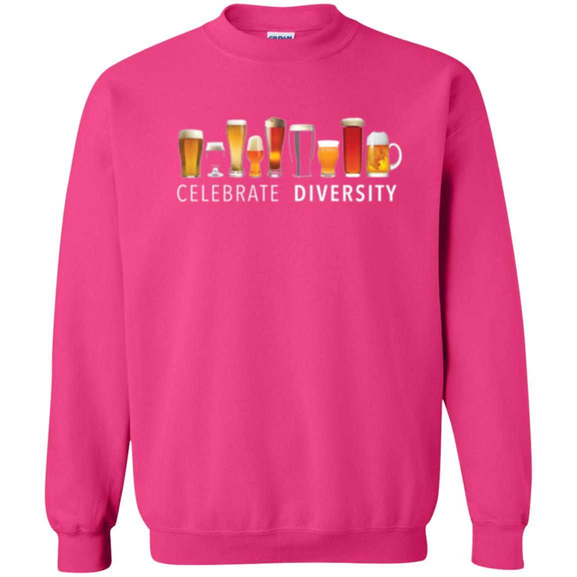 Beer Lover T-shirt Celebrate Diversity Heliconia