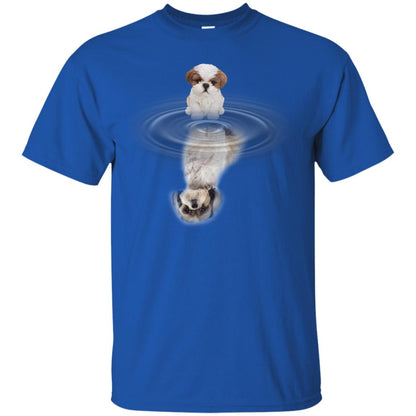 Little Shih Tzus And Big Shadow Shirt Royal
