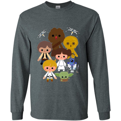 Film T-shirt Cute Kawaii Style Heroes Graphic Dark Heather