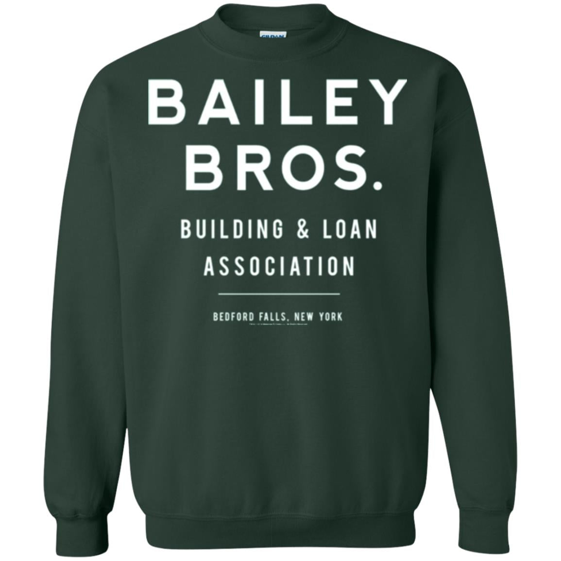 It_s A Wonderful Life Bailey Bros T-shirt Forest Green