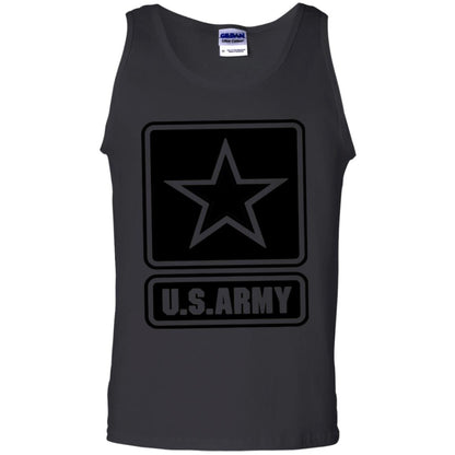Us Army Black Logo United States Design T-shirt Black