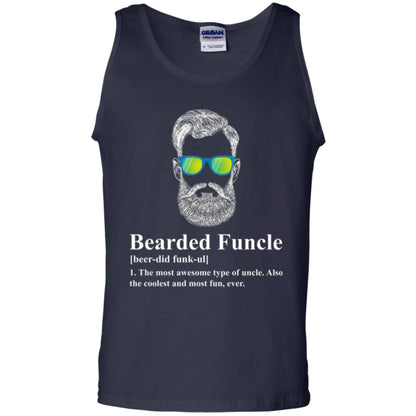 Uncle T-shirt Beared Funcle Navy