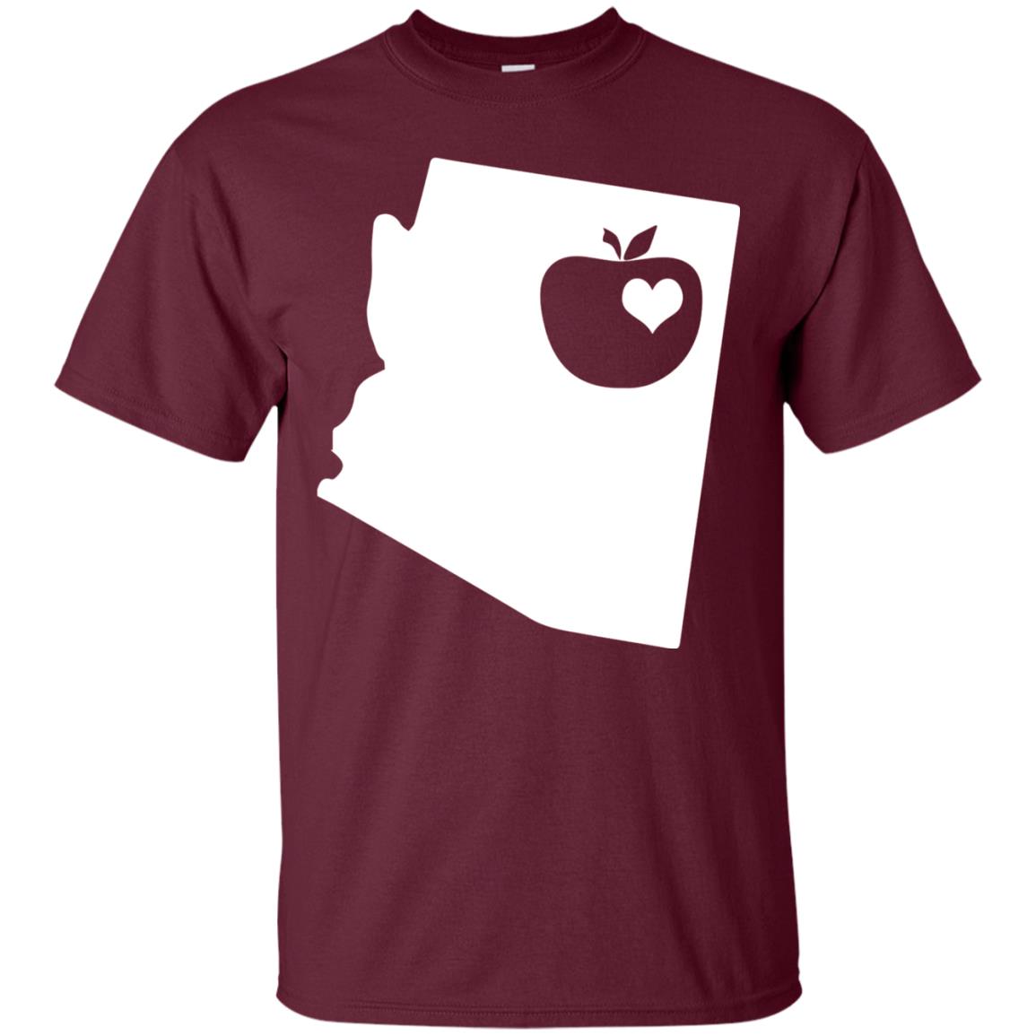 Teacher Shirt Red For Ed Arizona Teacher Protest Strike Maroon