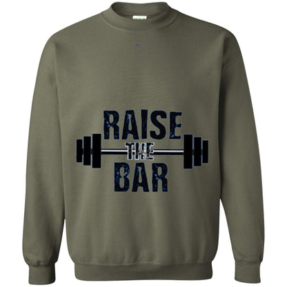 Workout Gym T-shirtraise The Bar Military Green