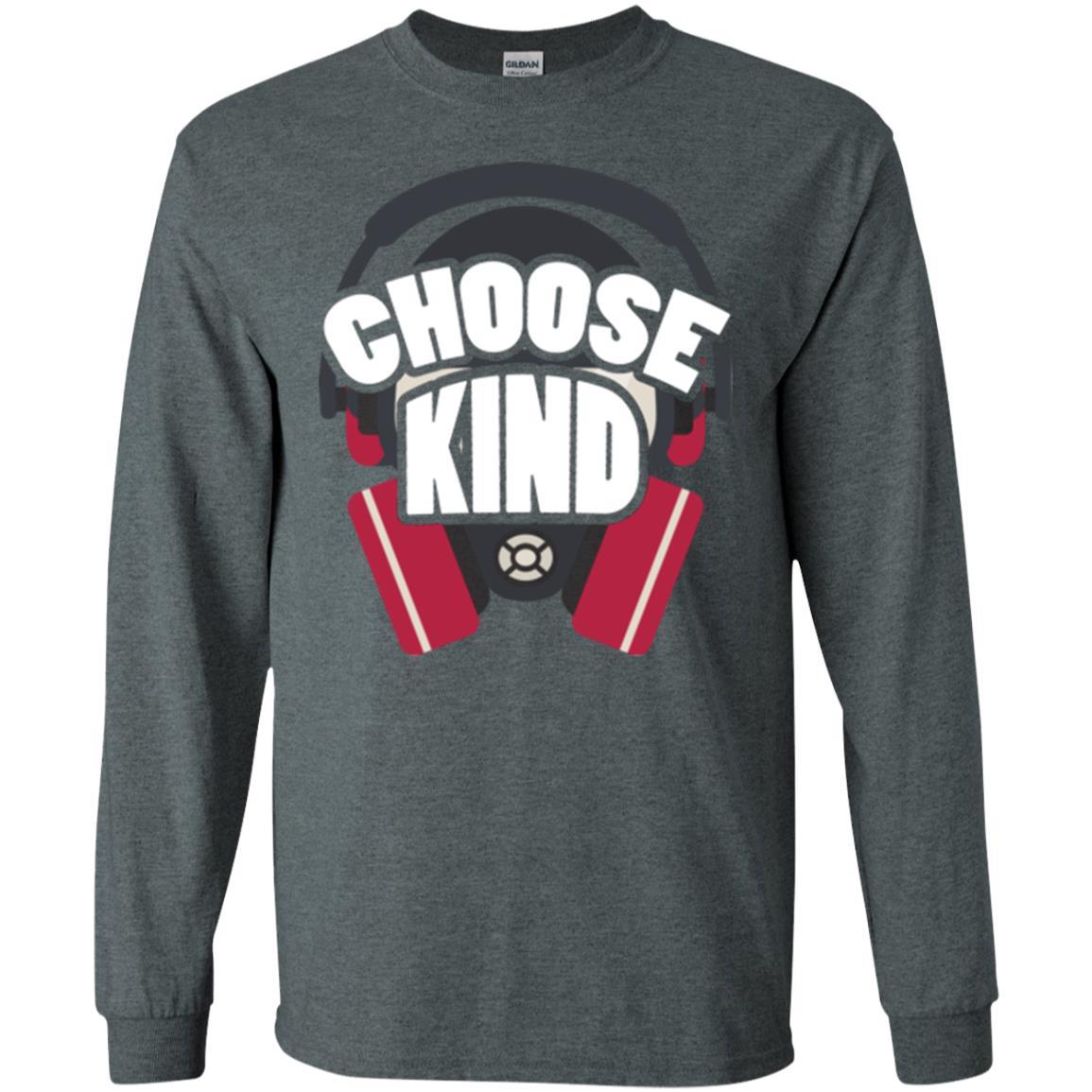 Anti Bullying T-shirt Choose Kind Dark Heather
