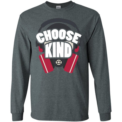 Anti Bullying T-shirt Choose Kind Dark Heather