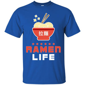 Tasty Anime Noodle Bowl T-shirt Ramen Life T-shirt