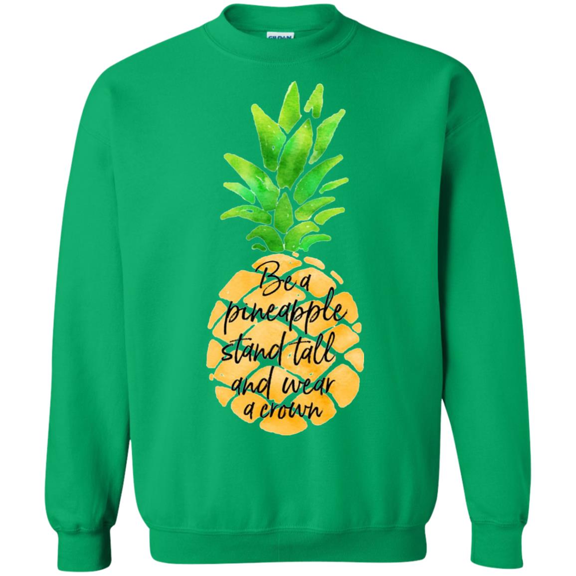Funny Pineapple T-shirt Irish Green