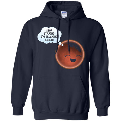 Celestial Total Lunar Eclipse 2018 T-shirt Funny Meme Navy