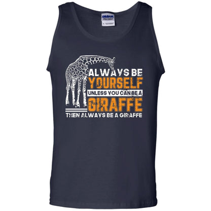 Always Be Yourself Unless You Can Be Giraffe T-shirt Navy