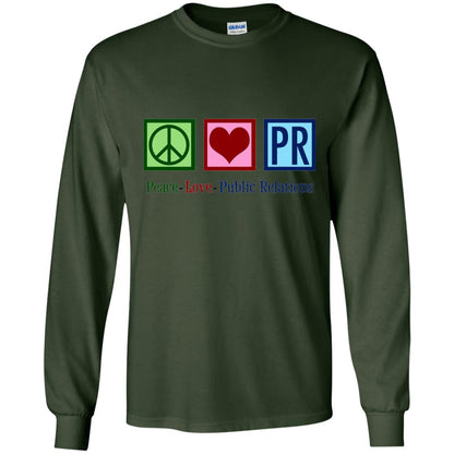 Cool Pr Public Relations T-shirt Forest Green
