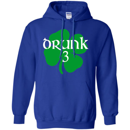 Drunk 3 Lucky Thing St. Patrick_s Day Irish T-shirt Royal