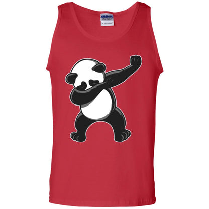 Funny Panda Dab T-shirt Cute Dabbing Panda Red