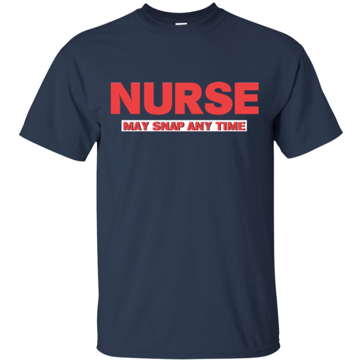 Nurse May Snap Any Time T-shirt Navy