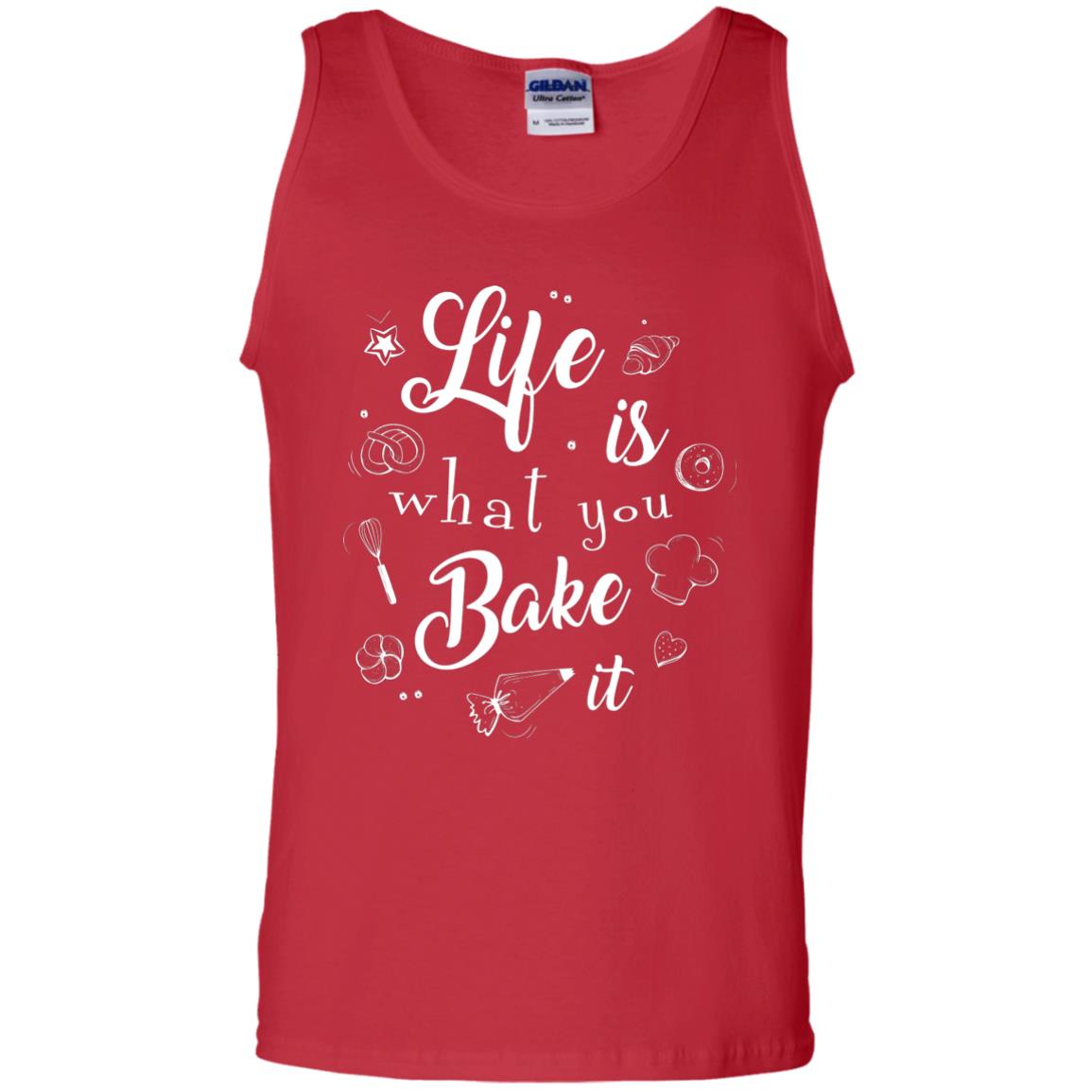 Baker T-shirt Life Is What You Bake It Red