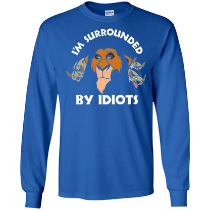 Disney Lion King T-shirt Scar Surrounded By Idiots Royal