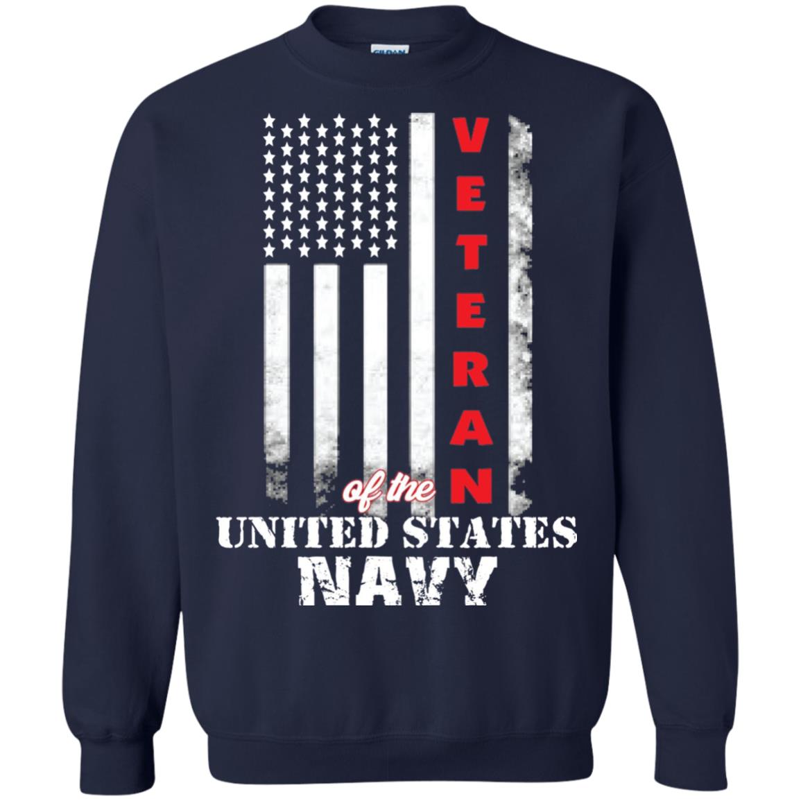Armed Forces Us Navy Vintage Veteran T-shirt Navy