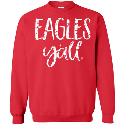 Eagles Y_all Flying Eagles T-shirt Red