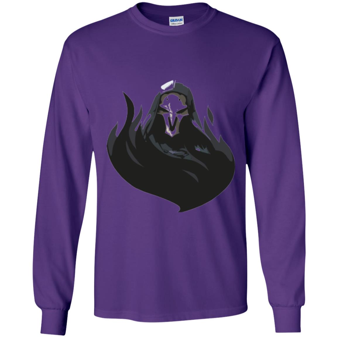 Overwatch Reaper Blossom Spray T-shirt Purple