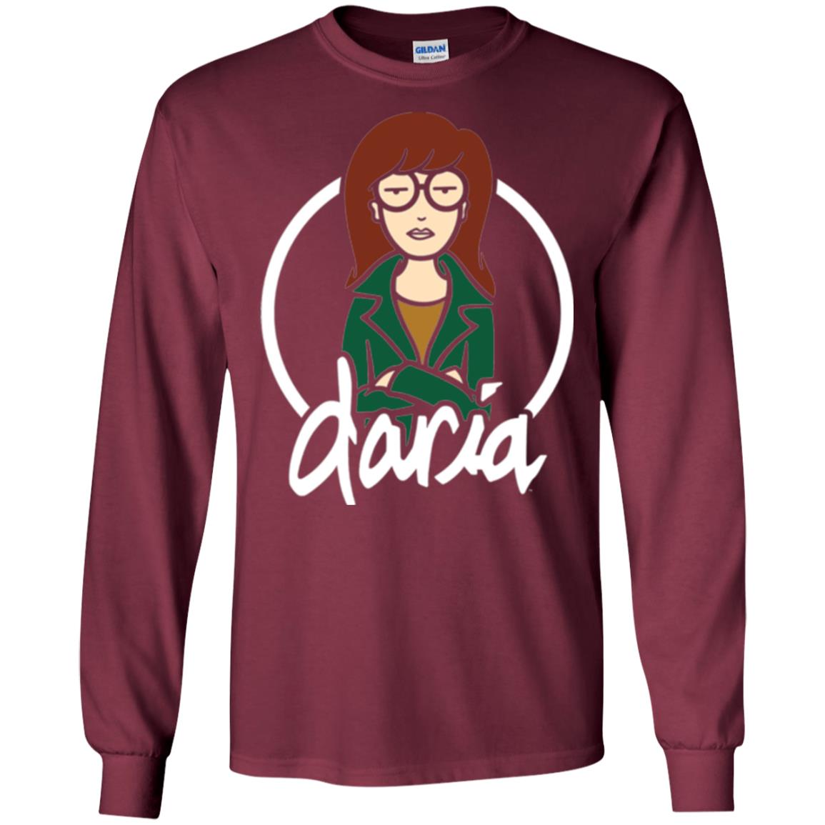 Mtv Daria T-shirt Mad At The World Maroon