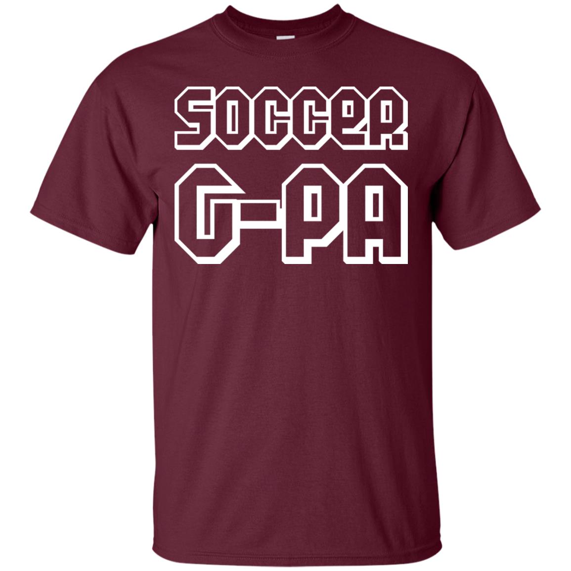 Soccer G-pa Gift Shirt For Soocer Lover Maroon