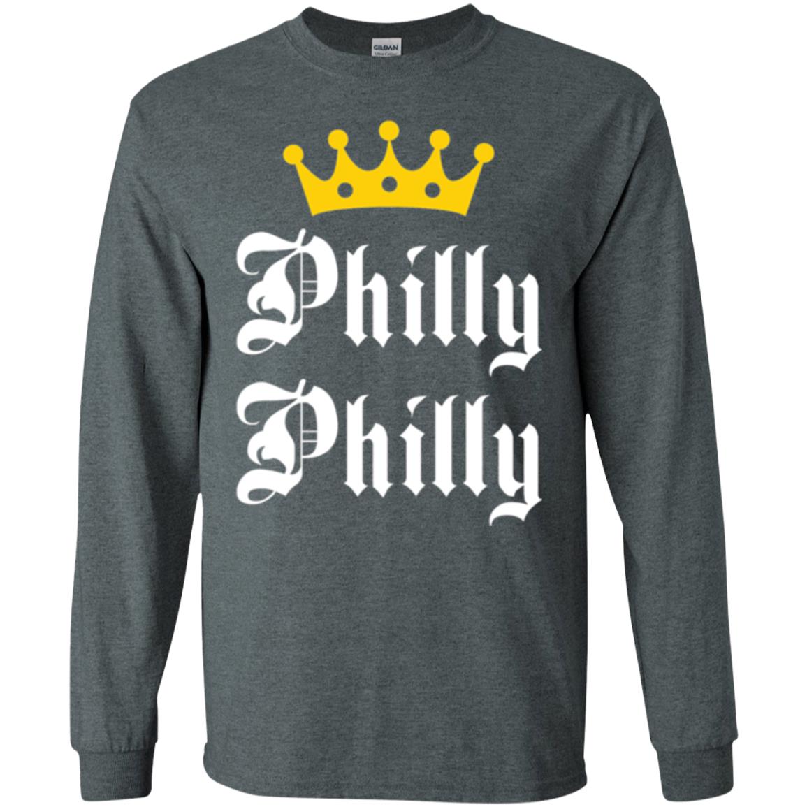 Football Lover T-shirt Philly Philly Philadelphia Football Fan Dark Heather